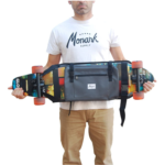 Skate Home Longboard Backpack Front View 2