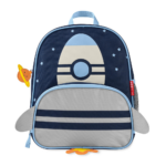 Skip Hop Spark Style Little Kid Backpack - Rocket - Front View