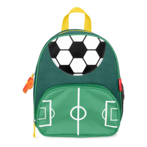 Skip Hop Spark Style Little Kid Backpack - Soccer - Front View