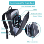 Smatree Business Travel Laptop Backpack Interior View