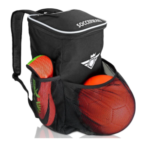 Soccerware Vista frontal de la mochila