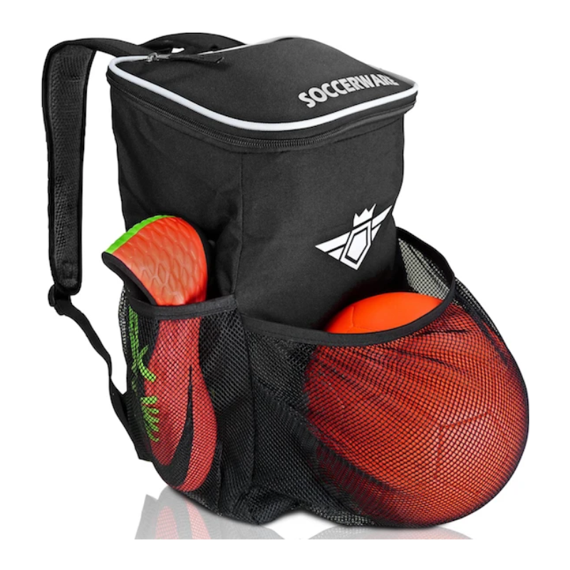 Soccerware Backpack Front View