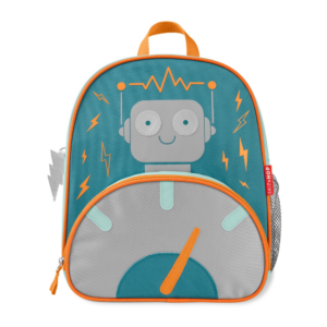 Plecak dla małych dzieci w stylu Spark — robot — widok z przodu