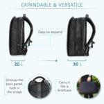 Sterkmann 30L Expandable Backpack Side View