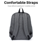 Super Real Business Bluetooth Speaker Backpack Back View