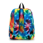 Super Real Business Tie Dye Bluetooth Speaker Backpack Back View
