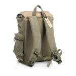 TARION M-02 Canvas Camera Backpack Back View