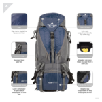 TETON Sports Hiker 3700 Backpack Front Detail View