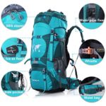 TOPSKY Sports 70L Internal Frame Hiking Backpack Exterior View