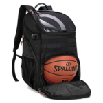 TRAILKICKER Basketball Backpack Side View