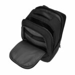 Targus 15.6-calowy plecak Cypress Hero z plecakiem EcoSmart® — widok z góry