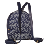 Tommy Hilfiger Women's Claudia Jacquard Backpack Back View
