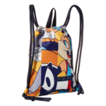 Tommy Hilfiger Women's Looney Tunes Drawstring Backpack Back View