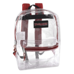 TrailMaker Clear Backpack Front View