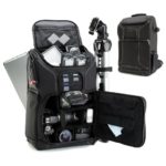 USA GEAR S17 DSLR Camera Backpack Front View