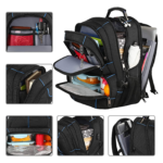 VECKUSON Lunch Laptop Backpack Compartment View