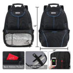 VECKUSON Lunch Laptop Backpack Dimension View