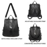 Vaschy Anti-theft Leather Backpack Convertible View