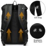 Vaschy Laptop Backpack Back View
