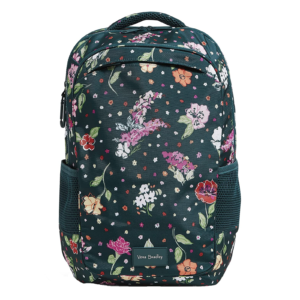 Vera Bradley Recycled Lighten Up Reactive Grand Backpack Front View