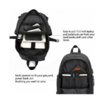 WENIG Anti-theft Laptop Backpack Inner View
