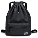 W&F Gym Drawstring Backpack Front View