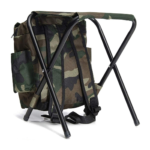 WFORY Ultralight Fishing Backpack Chair Back View