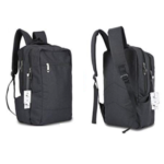 Winblo Laptop Backpack Side and Back View