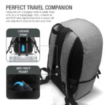 XDesign Anti-theft Laptop Backpack Back View
