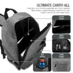 XDesign Anti-theft Laptop Backpack Pocket View