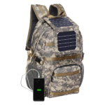 XTPower Xplorer Camouflage 38 Solar Backpack Side View