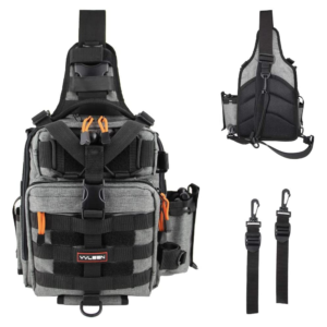 YVLEEN Fishing Tackle Backpack Front View