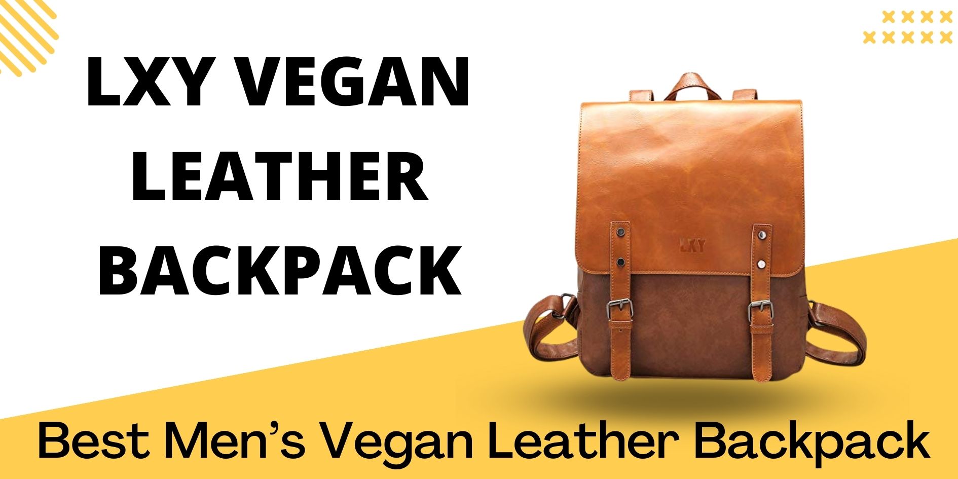 Best Men’s Vegan Leather Backpack