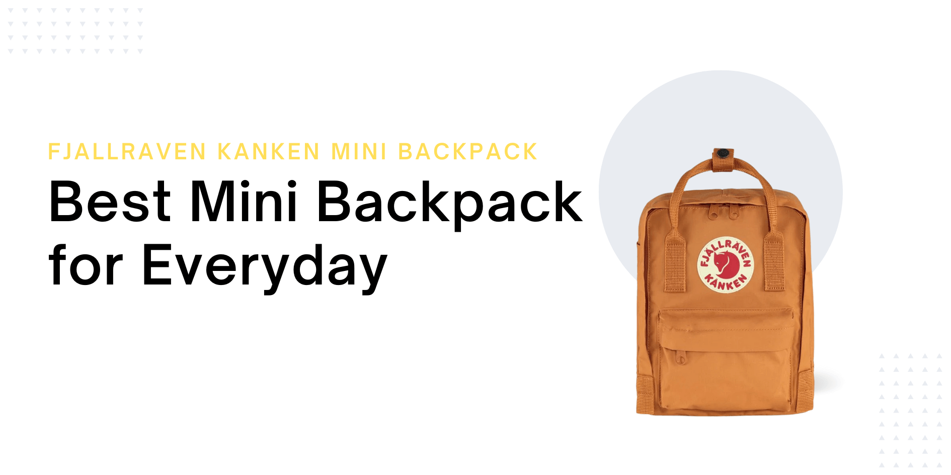 Best Mini Backpack for Everyday