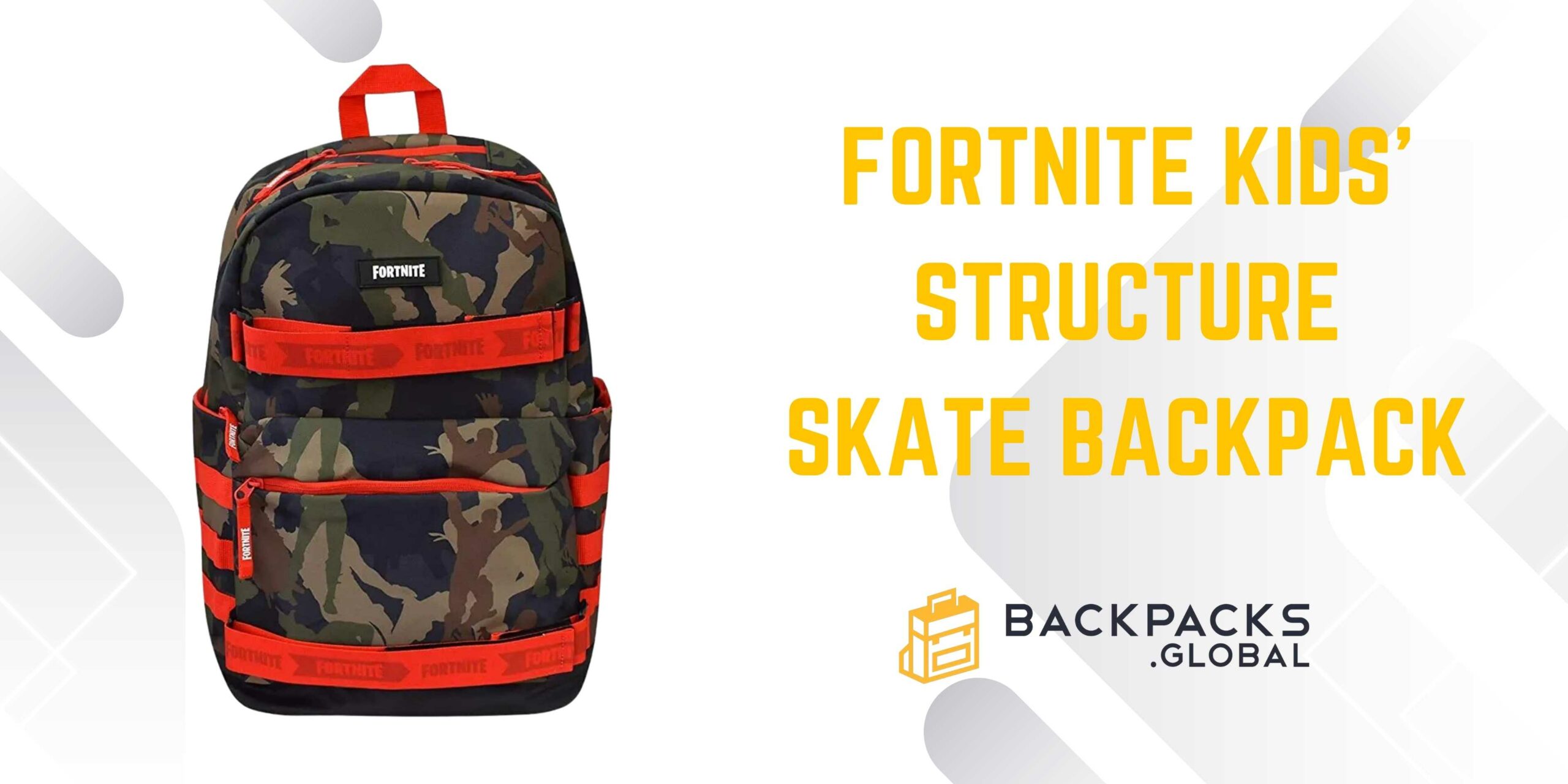 Fortnite Struktur-Skate-Rucksack für Kinder