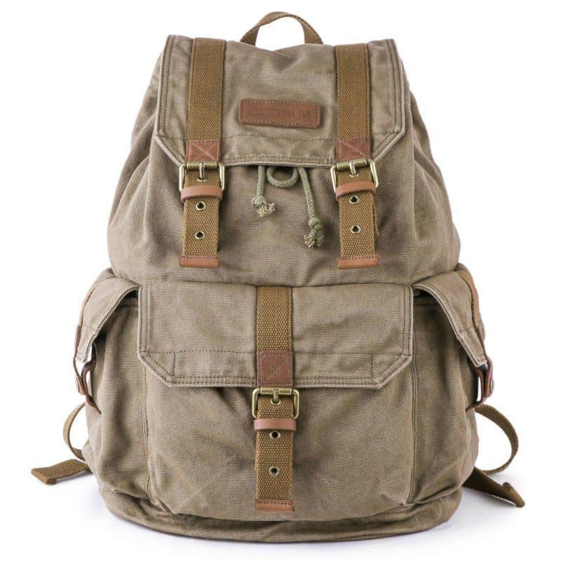 Gootium 21101 Canvas Rucksack Backpack