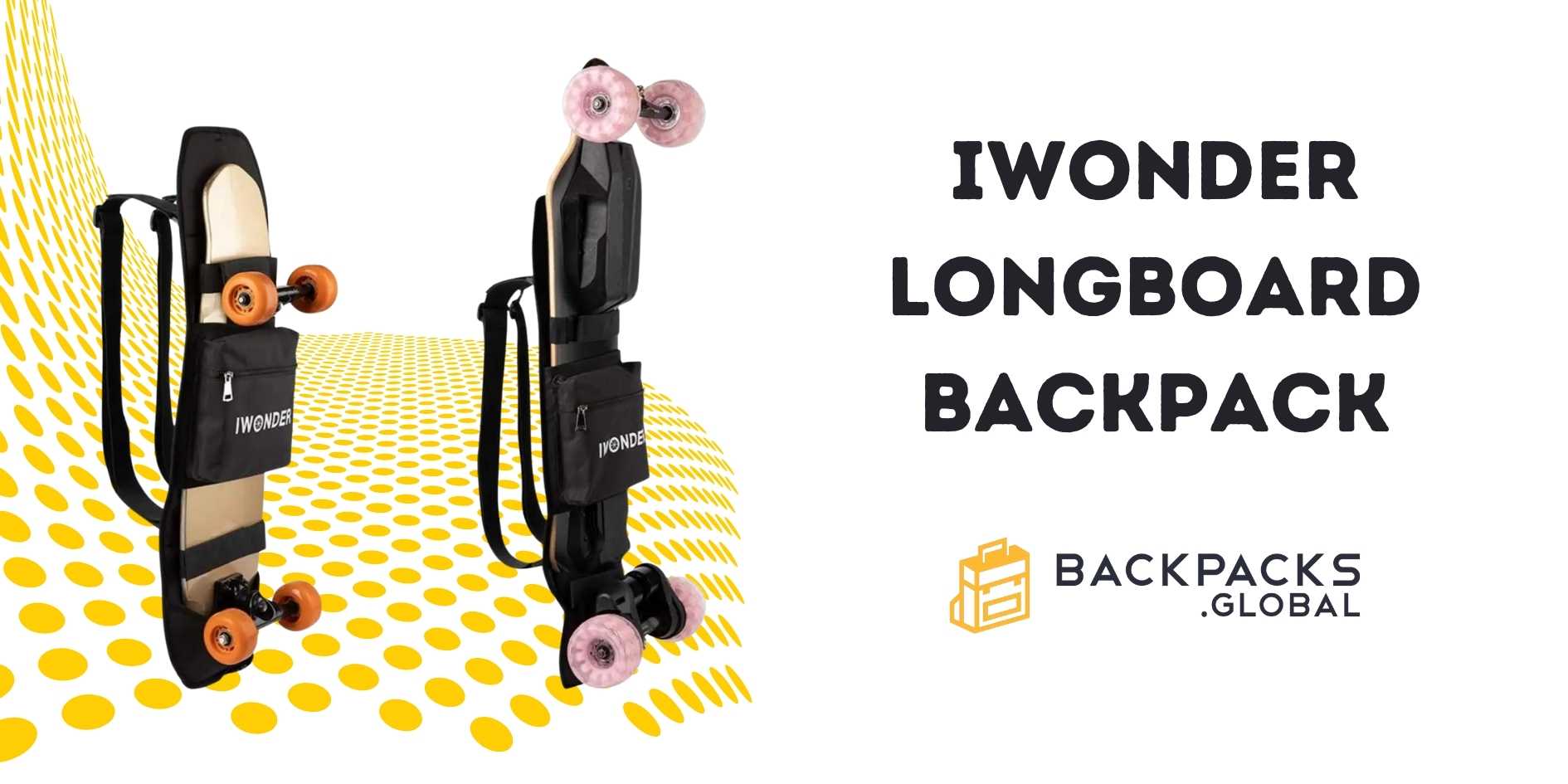 IWonder Longboard Backpack