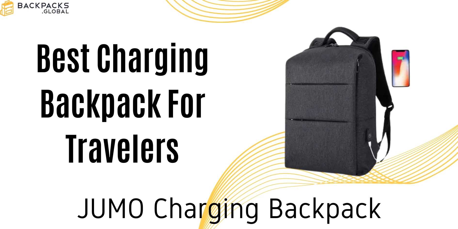 JUMO Charging Backpack