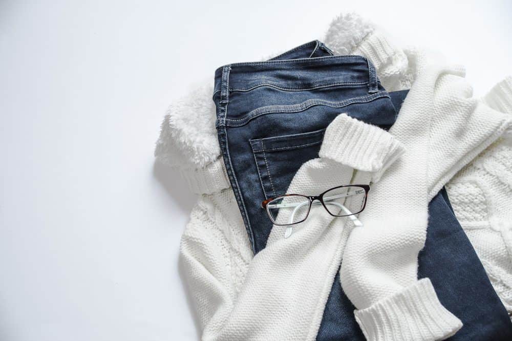 Jeans and Sweater