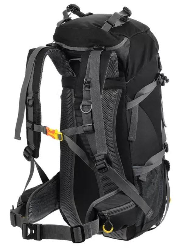 Lixada 50L hiking backpack back