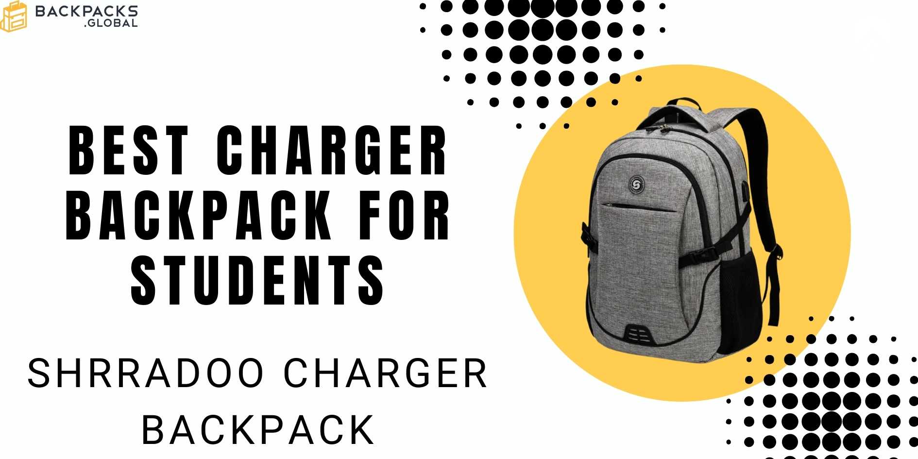 Shrradoo Backpack Charger