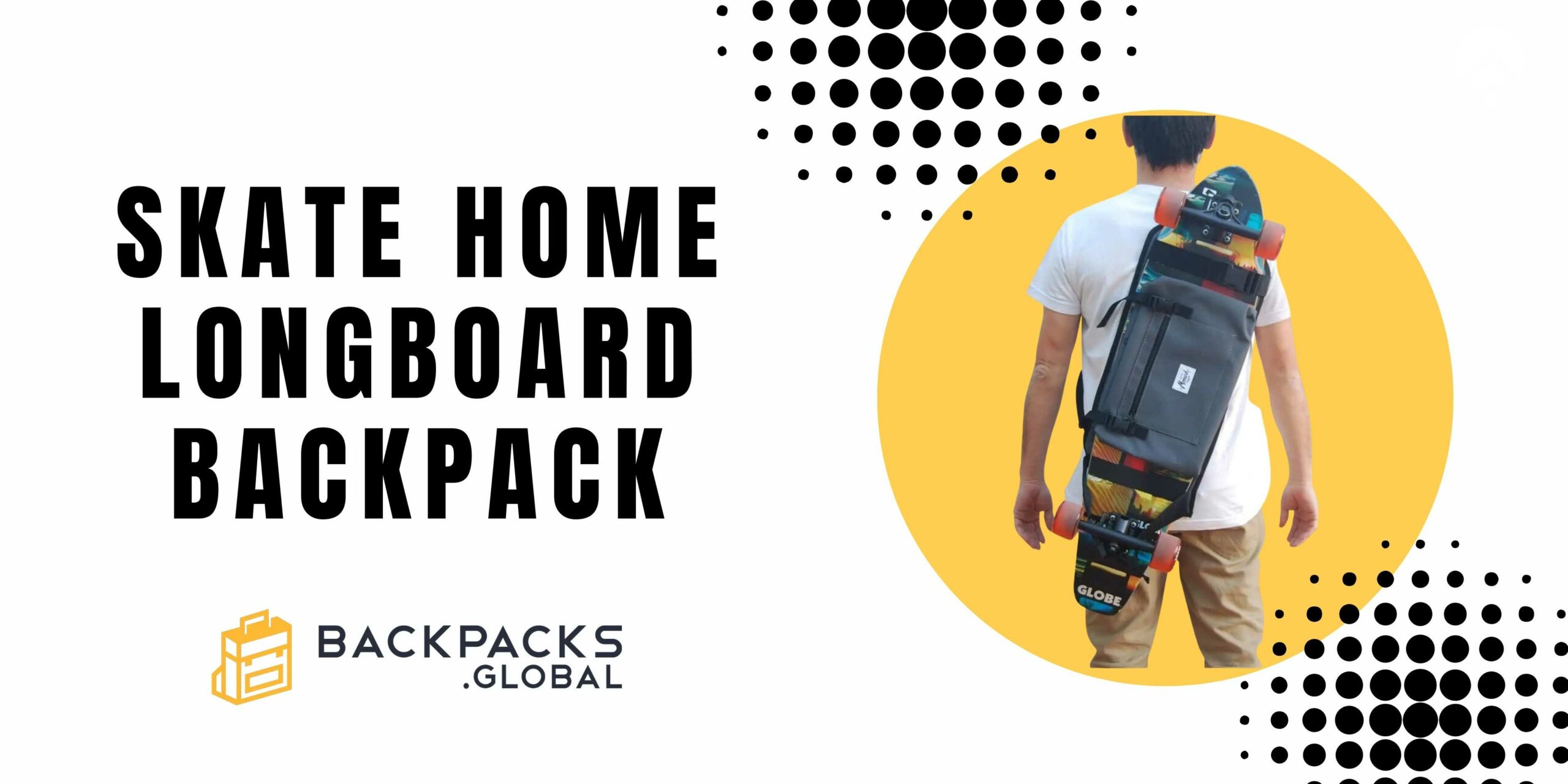Skate Home Longboard ryggsäck