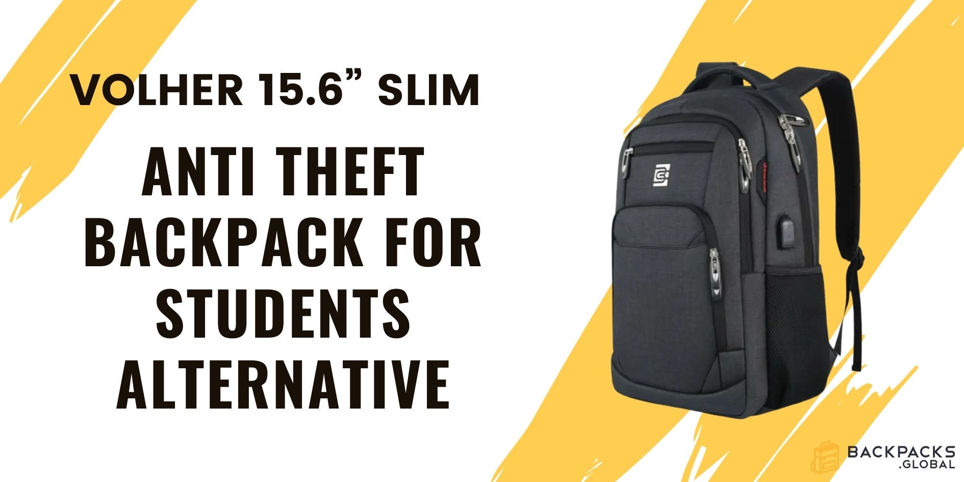 Volher 15.6” Slim Backpack
